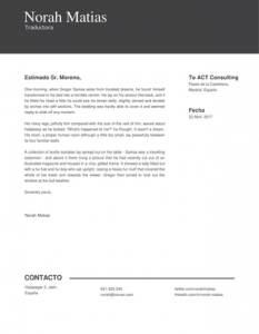 Encabezado Negro - Plantillas Curriculum